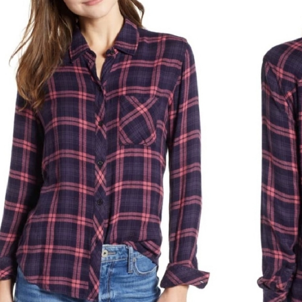 Rails Plaid Button Up